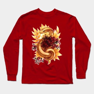 Golden snake Long Sleeve T-Shirt